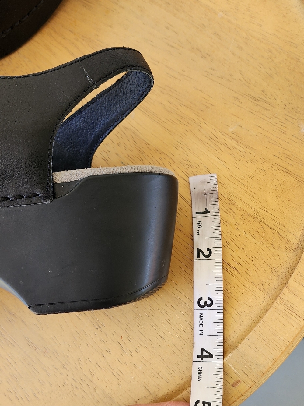 Dansko Sam Black Leather Mary Jane Glogs - Picture 11 of 12